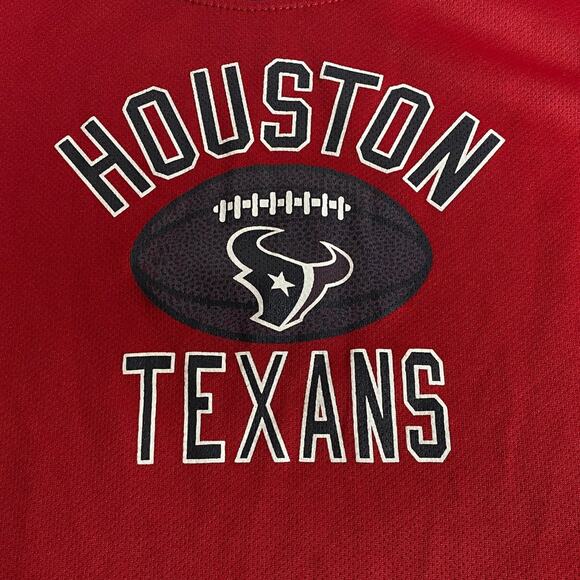 Houston Texans Infant T-Shirt Red Short Sleeve NFL Team Apparel Size 12 Months - Picture 8 of 9